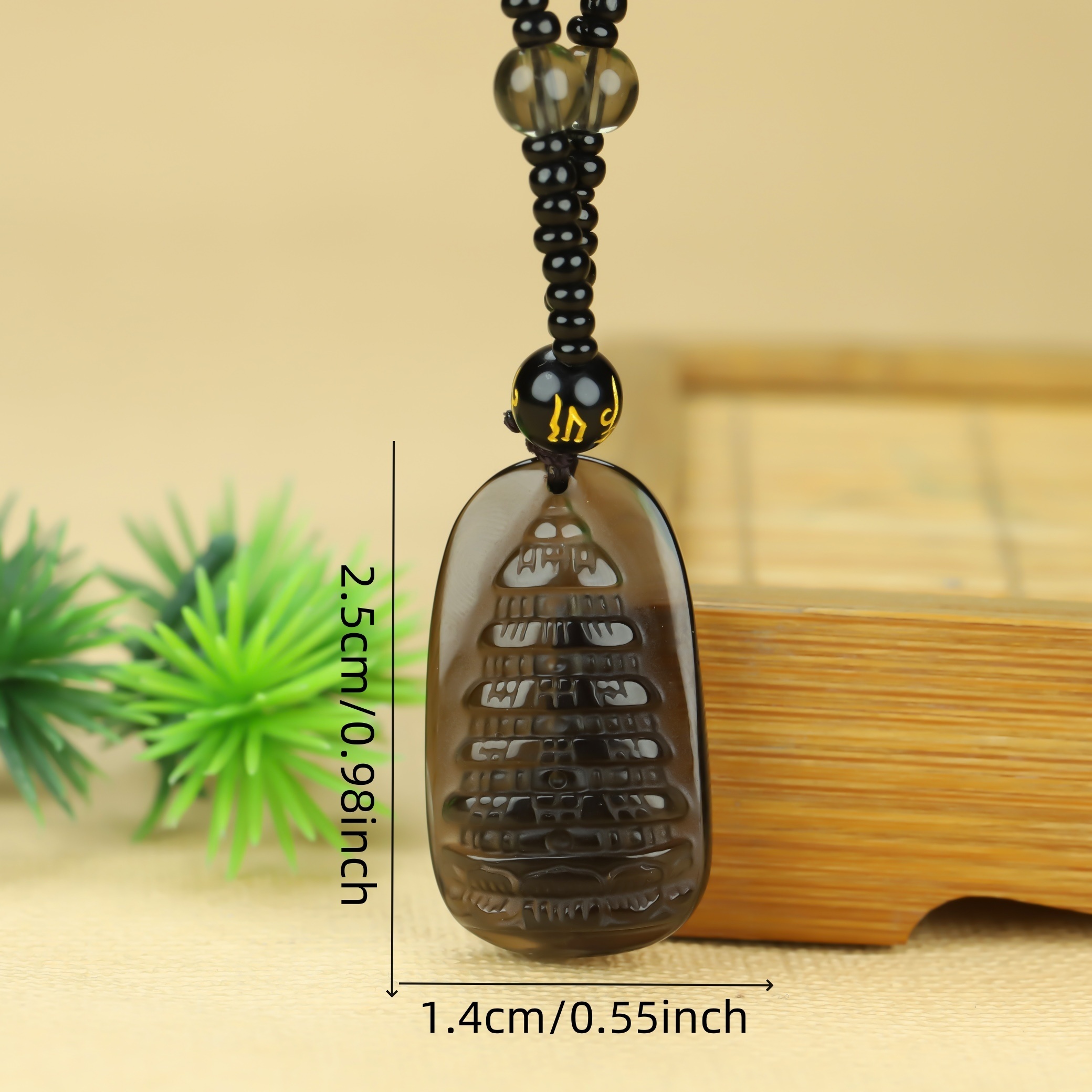 Wenchang Pagoda Pendant Necklace for Students